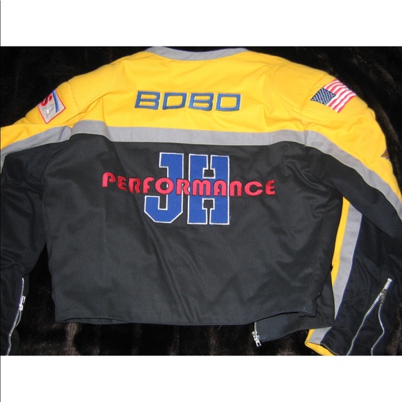 Vintage One-of-a-kind Jeff Hamilton bomber jacket - Picture 2 of 4